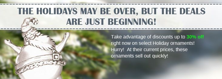 The best Christmas ornaments at post holiday prices!