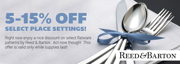 Reed and Barton on Sale!