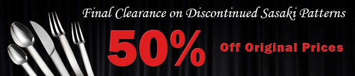final clearance on Sasaki Patterns