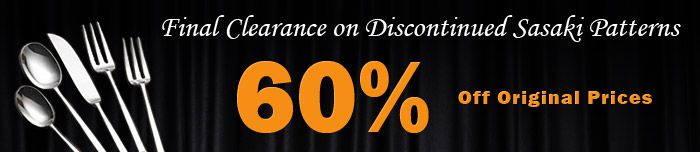 final clearance on Sasaki Patterns