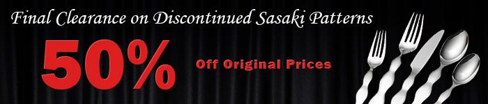 final clearance on Sasaki Patterns