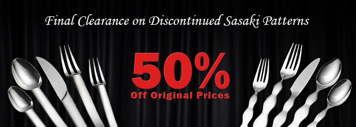 Final Clearance on Select Sasaki Patterns