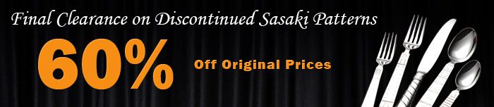 final clearance on Sasaki Patterns