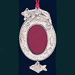 Arthur Court Pet Cat Christmas Ornament
