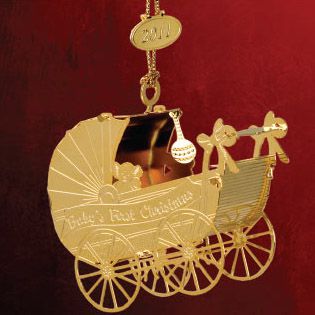 2011 baldwin brass baby s first christmas ornament 2011 baldwin brass baby s first christmas ornament