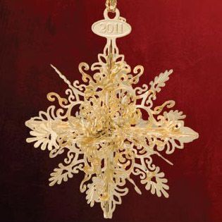 2011 baldwin brass radiant snowflake ornament silver 2011 baldwin brass radiant snowflake ornament silver