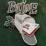 Baldwin Believe Christmas Ornament