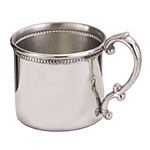 Empire Sterling Silver Baby Cup Bead Border