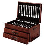 Provincial, Two Drawer Flatware Silverware Chest