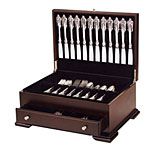 Federal Flatware Silverware Chest