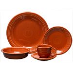 Fiesta Paprika Dinnerware 5pc Place Setting