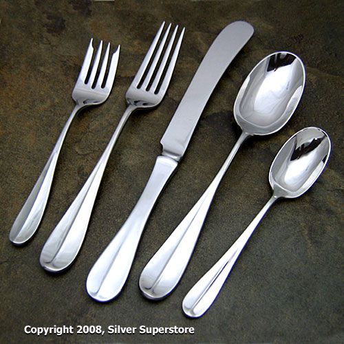 Classic English flatware for less Ginkgo