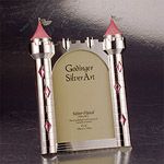 Godinger Silver Plate Castle Picture Frames