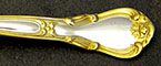 Gorham Chantilly Gold sterling silver flatware, silverware