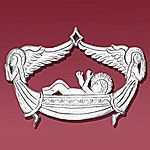 Hand and Hammer Manger Sterling Silver Christmas Ornament