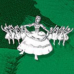 Hand and Hammer Nine Ladies Dancing Sterling Silver Christmas Ornament