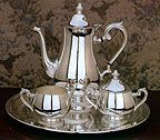 Reed and Barton Silverplated Grand Coffee Set