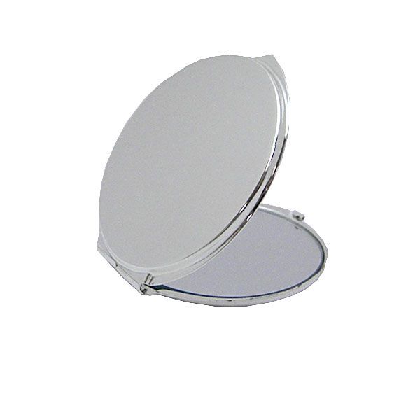 Silver Plate Compact Purse Mirrors Engravable
