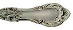 Wild Rose sterling silver flatware by International