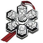 2012 Kirk Stieff Repousse Annual Sterling Silver Christmas Ornament