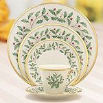 Christmas Winter Holiday China Dinnerware