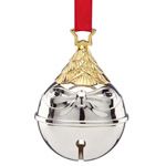 Lenox Just Jingles Tree Silver Christmas Ornament