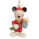 2012 Lenox Mistletoe Mickey Porcelain Ornament