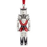 2012 Lenox Nutcracker Silver Christmas Ornament