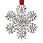 Lenox Snowflake Charm Silver Christmas Ornament