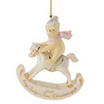 2012 Lenox Pooh's Baby's First Chrismtas Porcelain Ornament