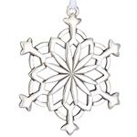 2012 Lunt Annual Snowflake Sterling Silver Christmas Ornament