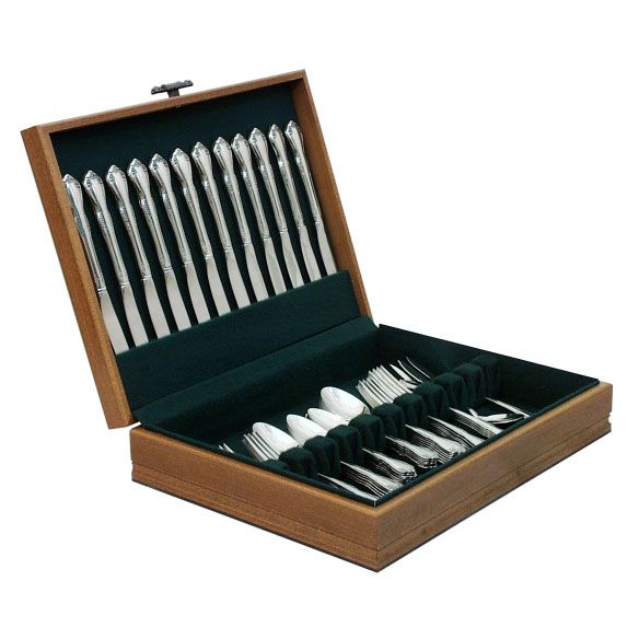 Flatware chests for less Vermont by McGraw Wood Products, silverware