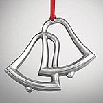 2012 Nambe Bells Alloy Christmas Ornament