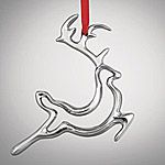 2012 Nambe Reindeer Alloy Christmas Ornament