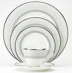 Noritake Yasmin Dinnerware 5pc Place Setting