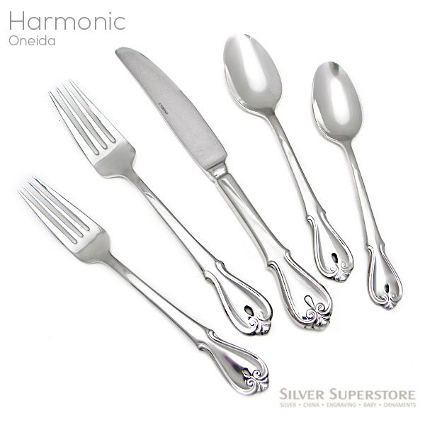 Oneida Harmonic Stainless Steel Flatware Silver Superstore