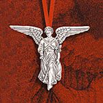 Hand & Hammer Angel of the Waters Sterling Silver Christmas Ornament