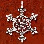 Hand & Hammer Renaissance Star Christmas Ornament