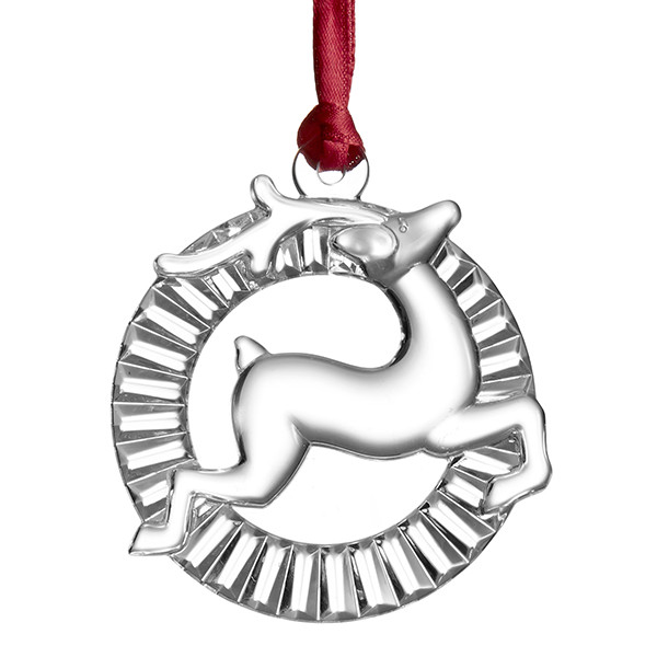 reindeer ornament by orrefors reindeer ornament by orrefors