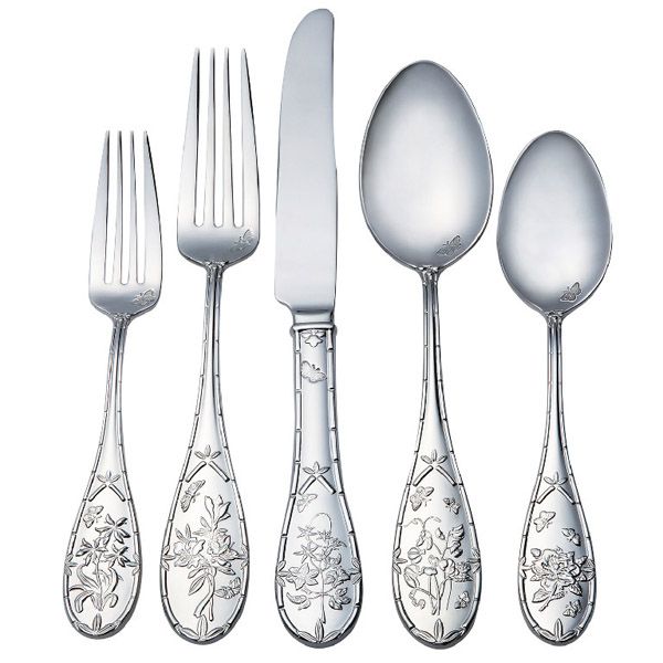 Portmeirion Botanic Garden Stainless Flatware, Silverware