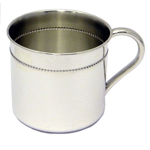 Reed and Barton Beaded Sterling Baby Cup