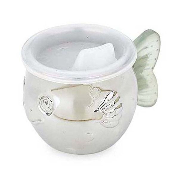Reed and Barton Sea Tails Fish Stainless Steel Baby Cup