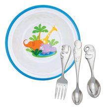 Reed and Barton Jungle Parade Child Flatware and Dinnerware