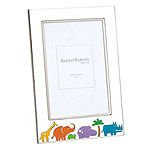 Reed and Barton Jungle Parade Silver Picture Frame