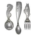 Reed and Barton Sea Tails Baby Flatware