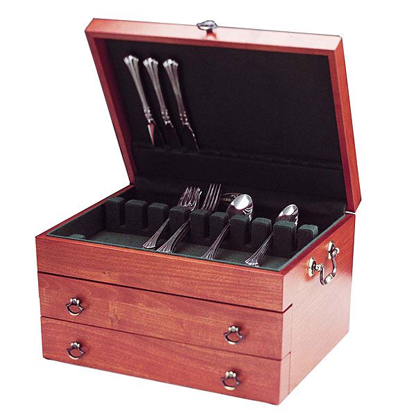 Flatware, Silverware chests Bristol Grande by Reed and Barton