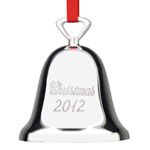 2012 Reed and Barton Annual Christmas Bell Silverplate Ornament