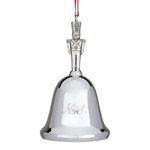 2012 Reed and Barton Noel Bell Silver Christmas Ornament