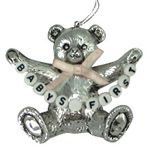 Reed and Barton Baby's First Christmas Teddy Bear Beads