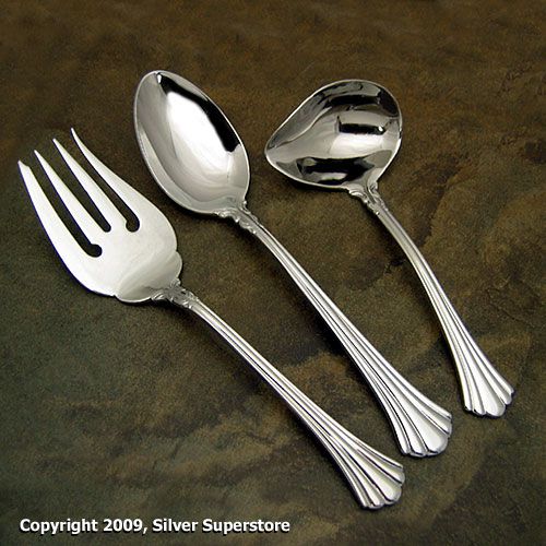 Reed and Barton 1800 Flatware Sets 18/10 Stainless Silverware